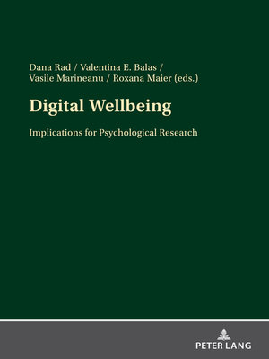 cover image of Digital Wellbeing